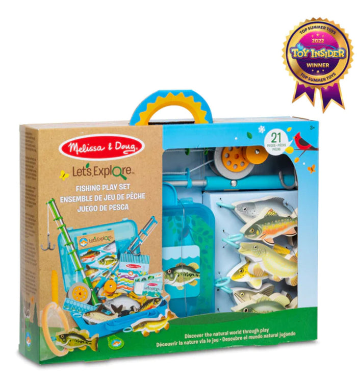 Let’s Explore FISHING Play Set by Melissa and Doug
