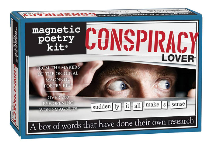 Magnetic Poetry - Conspiracy Lover