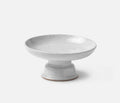 Blue Pheasant Marcus White Salt Glaze Cake Stand Set