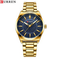 Men's Watch - Curren Steel Band Business Quartz Watch 2 - GiddyGoatStore