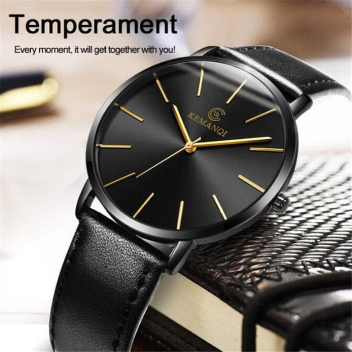 Men's Watch - Ultra-thin Wrist Watch - GiddyGoatStore