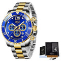 Men's Watch - Waterproof Quartz Sports Chronograph Multifunctional Watch - GiddyGoatStore