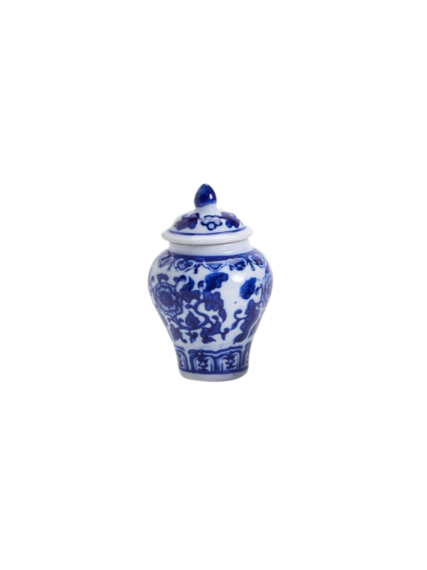 Mini Ginger Jar with 20 Bamboo Picks