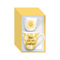 MOMMY AND ME CERAMIC CUP GIFT SET “You are my Sunshine”