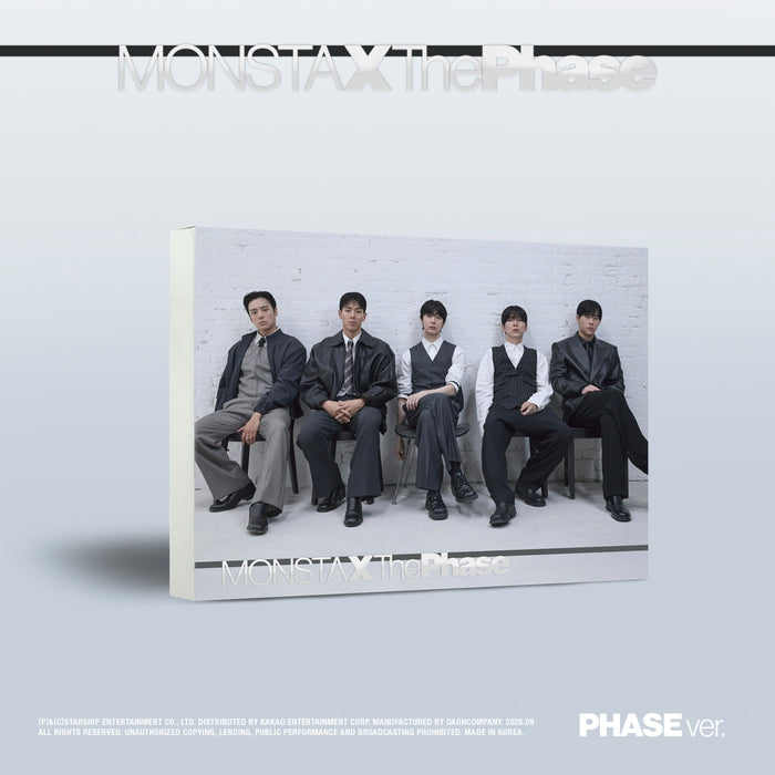 MONSTA X - THE PHASE EP ALBUM STANDARD PHASE VER - COKODIVE