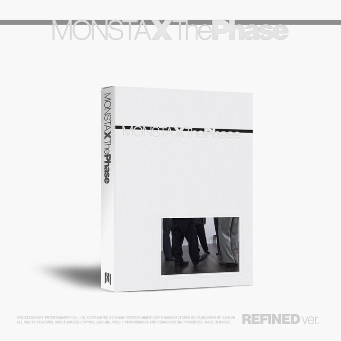 MONSTA X - THE PHASE EP ALBUM STANDARD REFINED VER - COKODIVE
