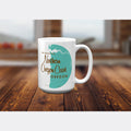 Northern Oregon Coast Oregon, Lake Map Mug (15 oz)
