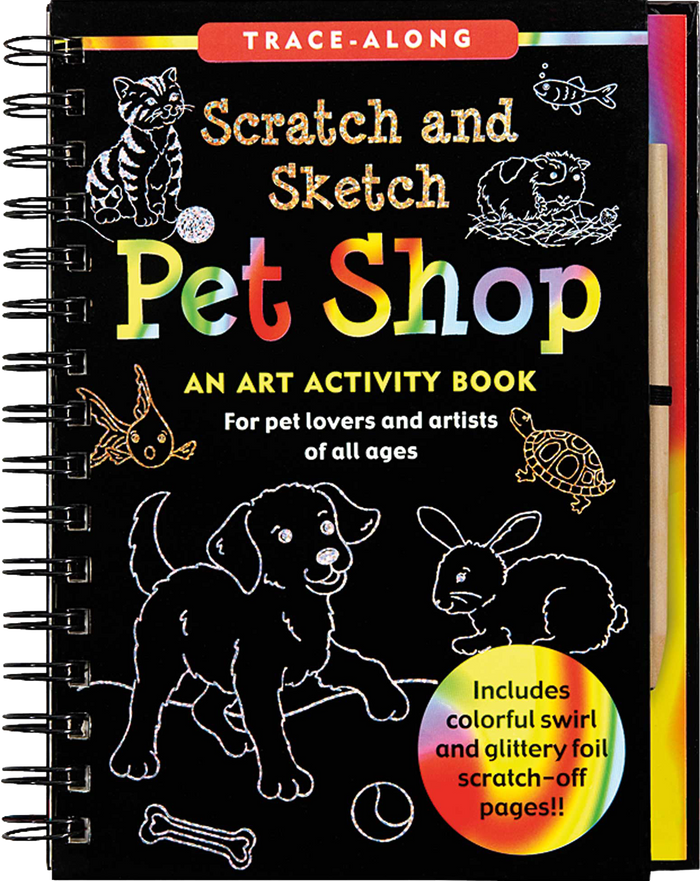 Peter Pauper Press - Pet Shop Scratch & Sketch™