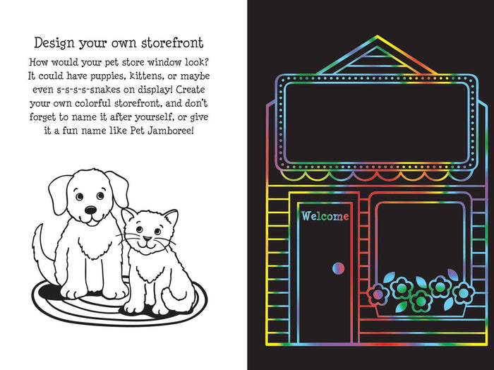 Peter Pauper Press - Pet Shop Scratch & Sketch™