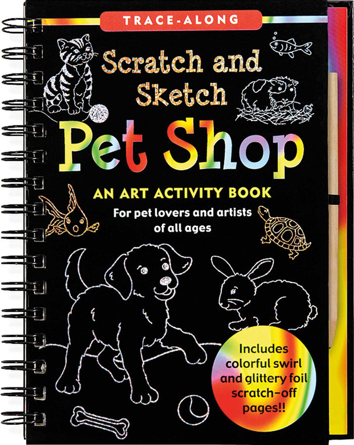 Peter Pauper Press - Pet Shop Scratch & Sketch™