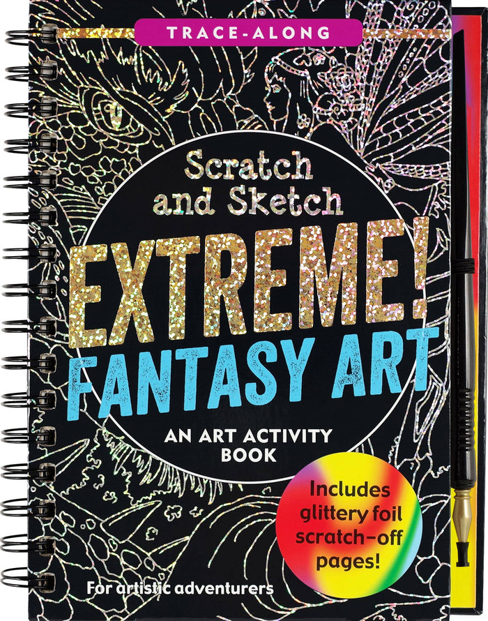 Peter Pauper Press - Scratch & Sketch Extreme Fantasy Art