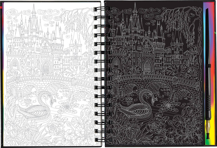 Peter Pauper Press - Scratch & Sketch Extreme Fantasy Art
