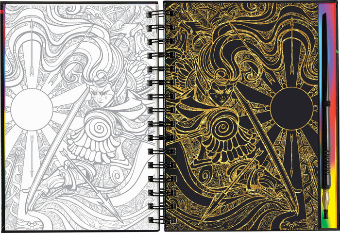 Peter Pauper Press - Scratch & Sketch Extreme Fantasy Art