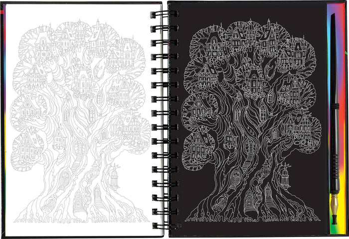Peter Pauper Press - Scratch & Sketch Extreme Fantasy Art