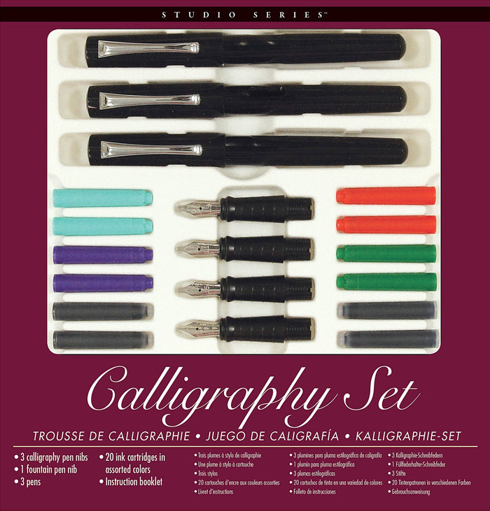 Peter Pauper Press - Studio Series Calligraphy Pen Set