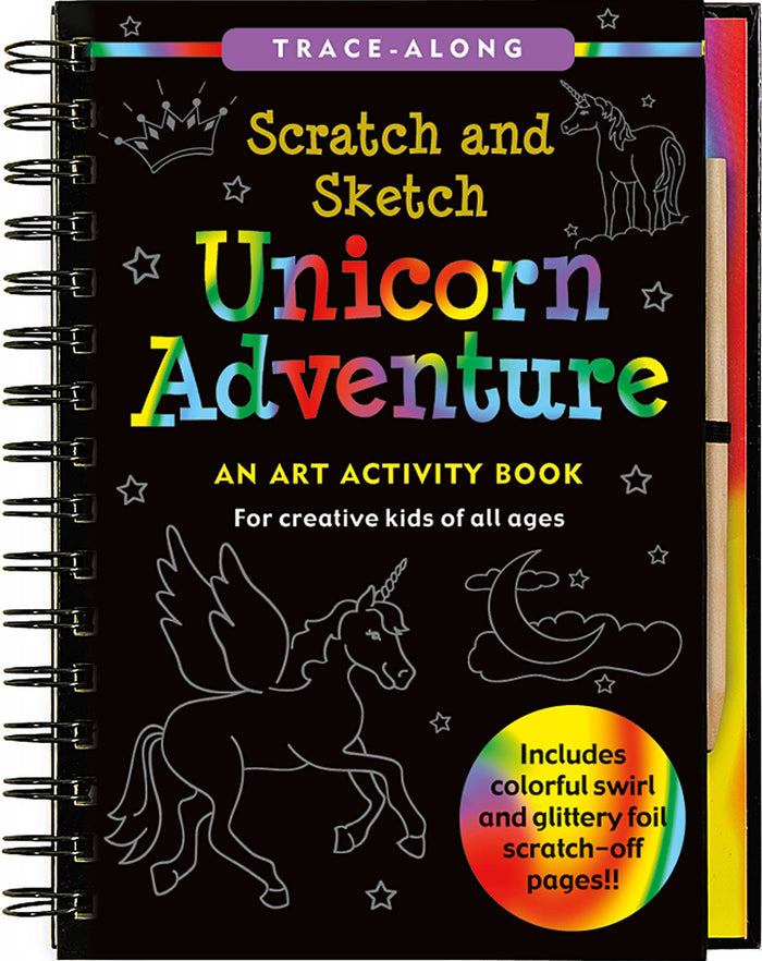 Peter Pauper Press - Unicorn Adventure Scratch & Sketch™