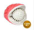 PLUSH OYSTER WITH PEARL 2 in 1 DOG TOY