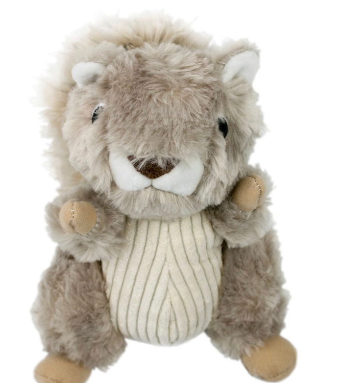 PLUSH SQUIRREL TWITCHY TAIL Dog Toy 7’
