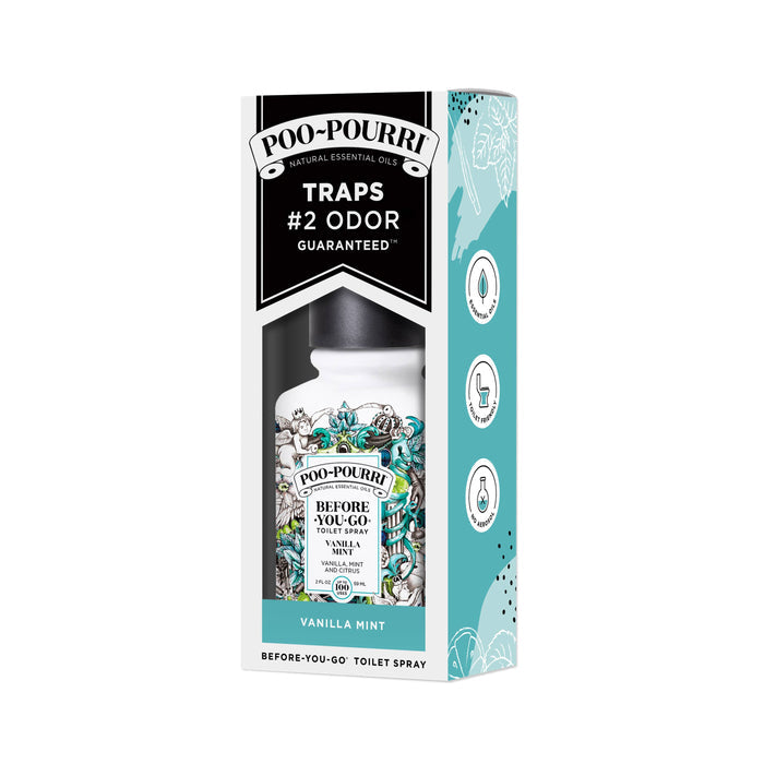 ~Pourri - Poo~Pourri Vanilla Mint, Toilet Spray 2oz