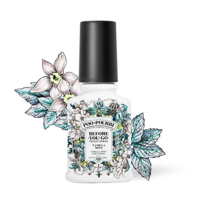 ~Pourri - Poo~Pourri Vanilla Mint, Toilet Spray 2oz