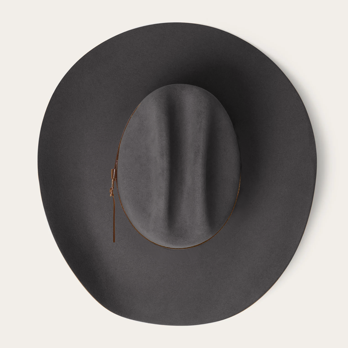 Prairie Felt Cowboy Hat - Dark Gray