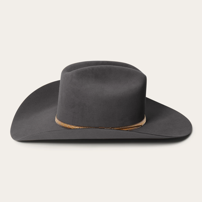 Prairie Felt Cowboy Hat - Dark Gray