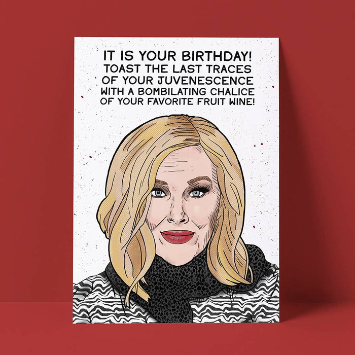 Pretty Good Cards - Fruit Wine Birthday Card