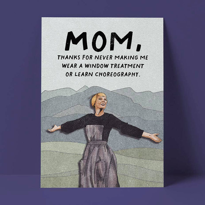 Pretty Good Cards - Sound of Music Mother's Day Card