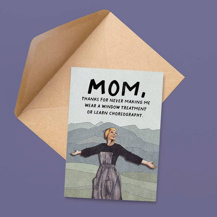 Pretty Good Cards - Sound of Music Mother's Day Card
