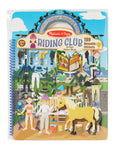 Puffy Sticker Activity Book- RIDING CLUB by Melissa and Doug