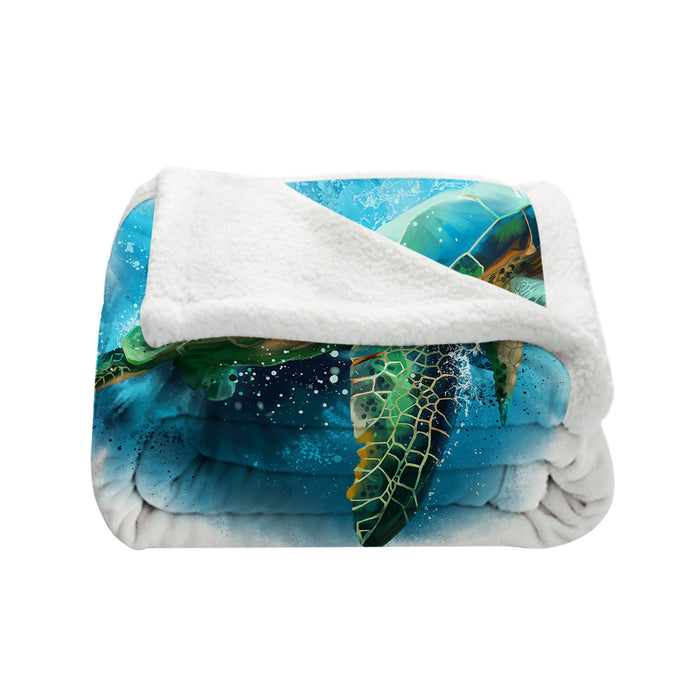 Queen of the Ocean Bedspread Blanket