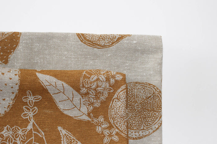 Raine & Humble - Marmalade Tea Towel set of 2 Yellow