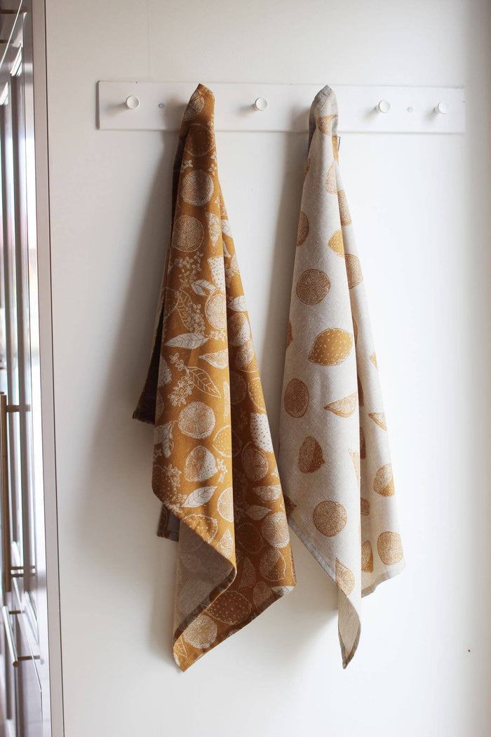 Raine & Humble - Marmalade Tea Towel set of 2 Yellow