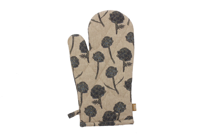 Raine & Humble - Oven Gloves Artichoke in Dark Slate
