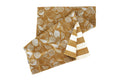 Raine & Humble - Reversible Table runner- Marmalade/ Stripe Yellow