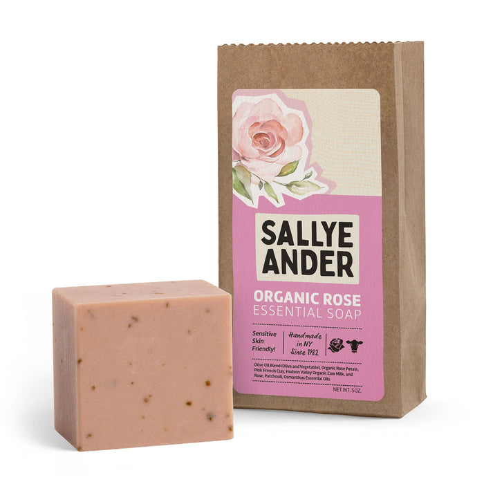 SallyeAnder - Organic Rose Soap: 5 oz