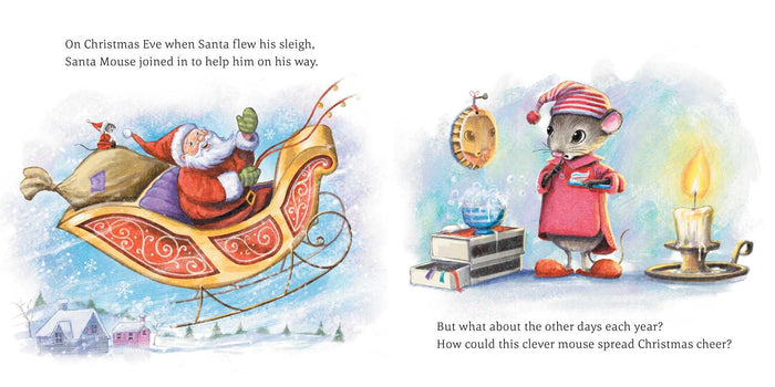 Santa Mouse Makes A Christmas Wish