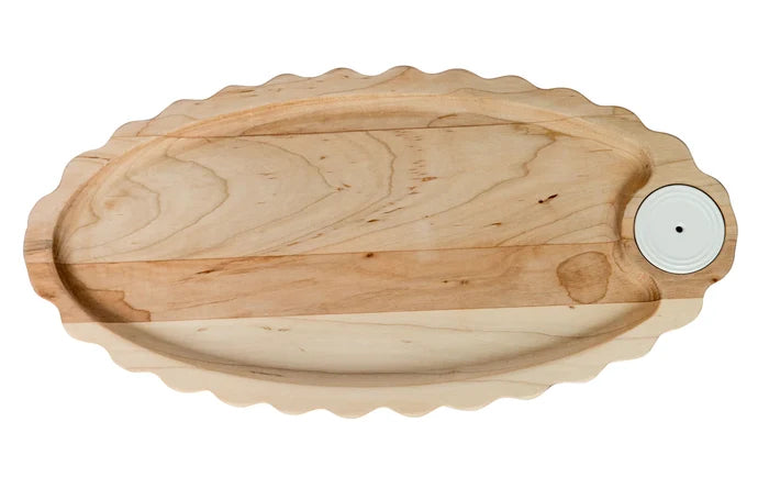 Scalloped Anniversary Tray  by Nora Fleming