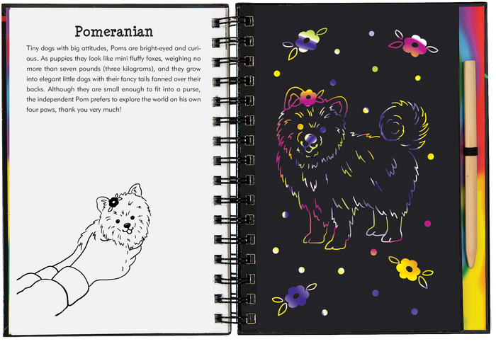 Scratch & Sketch™ Puppies (Trace Along)