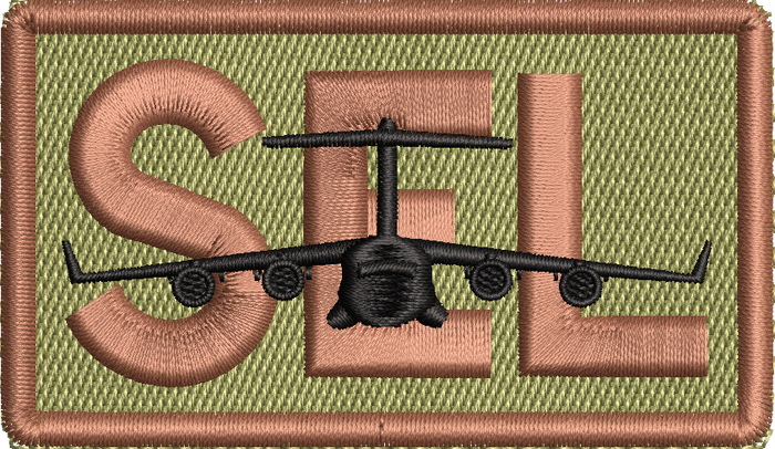 SEL - Duty Identifier Patch with C-17