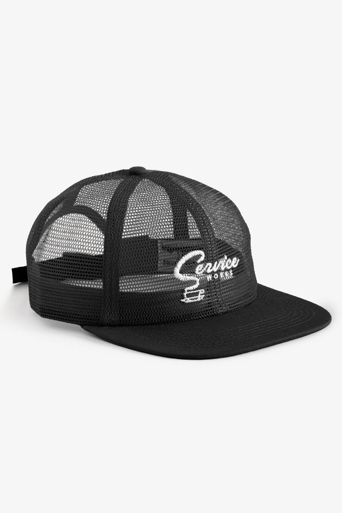 Service Works - Mesh Espresso Cap - Black