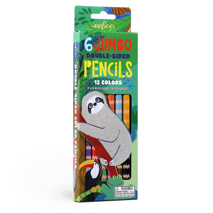 Sloth Double-Sided Pencils