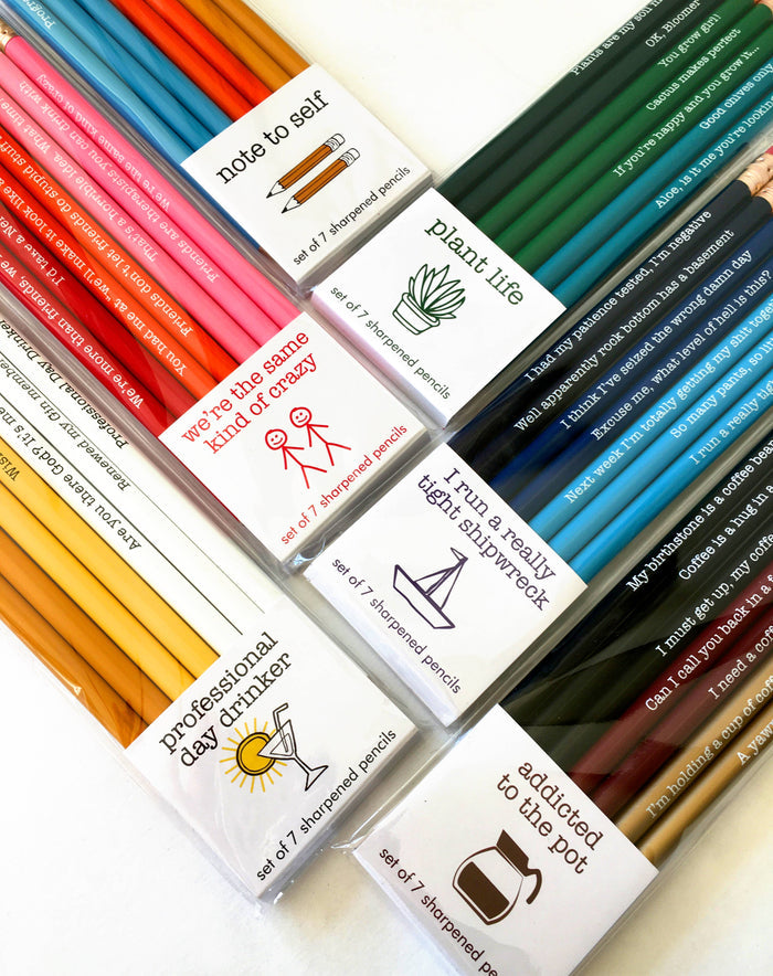 SNIFTY - ADDICTED TO THE POT PENCIL SET