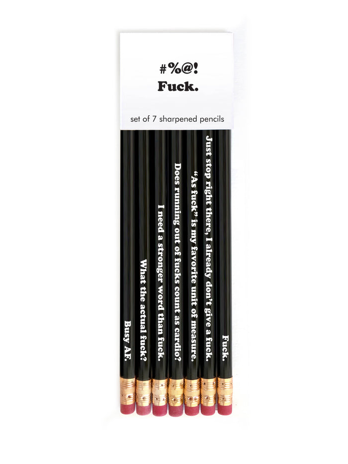 SNIFTY - #%@! FUCK PENCIL SET