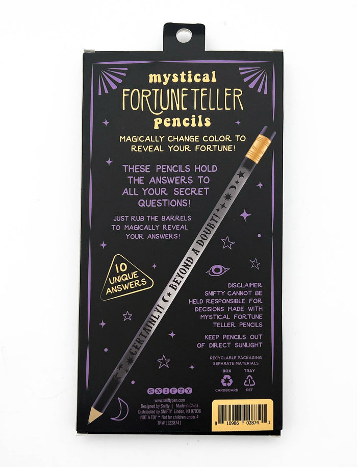 SNIFTY - MAGIC REVEAL fortune teller pencils -