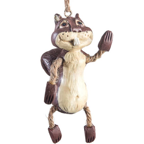 Squirrel Ornament Wildlife Farm Bert Anderson BAC 077