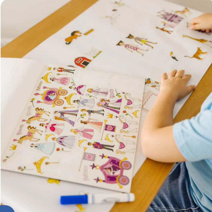 Sticker Collection 10 THEMED PAGES over 500 STICKERS Melissa and Doug