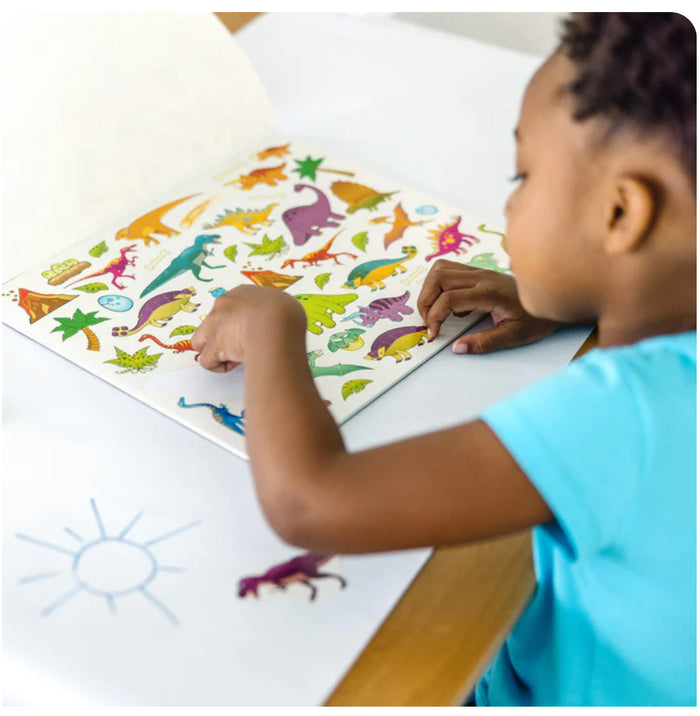 Sticker Collection Book- DINOSAURS, VEHICLES, SPACE, AND MORE by Melissa and Doug