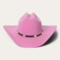 Sun Barrier Felt Cowboy Hat - Hot Pink