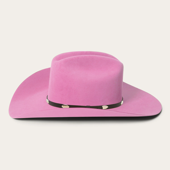 Sun Barrier Felt Cowboy Hat - Hot Pink